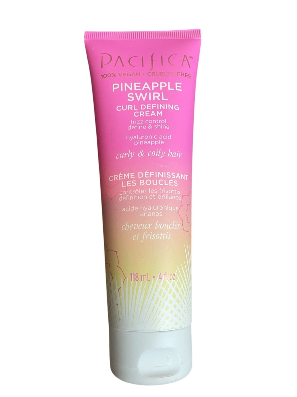 Pacifica Pineapple Swirl Curl Defining Cream NEW SEALED